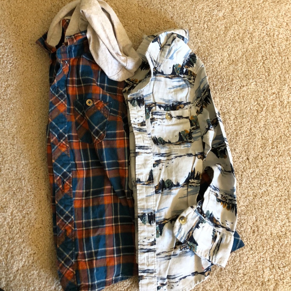 Boys button down